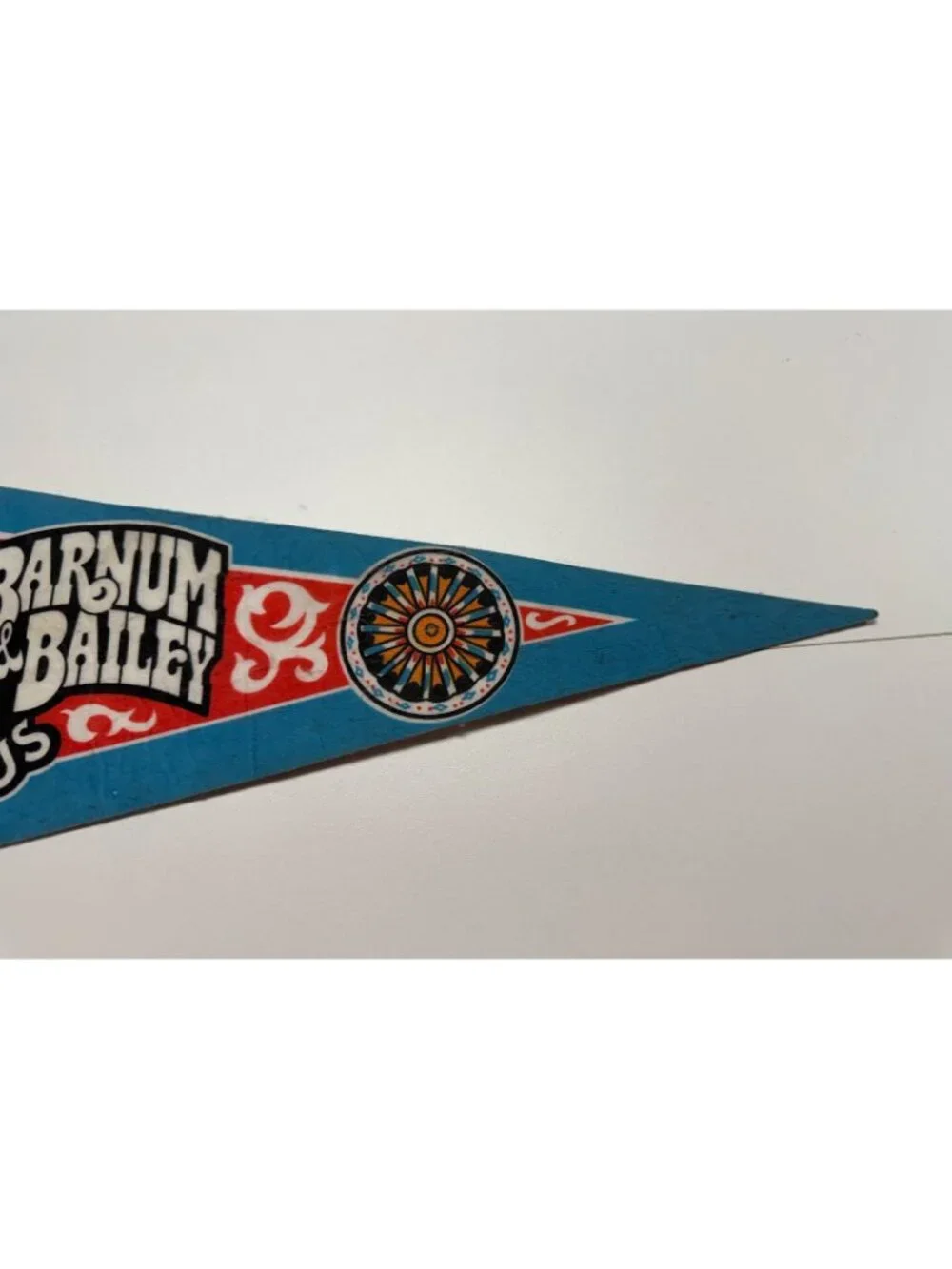 Vintage Ringling Brothers and Barnum and Bailey circus pennant